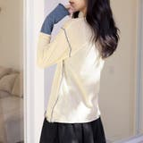 バイカラートップス | Doux Belle  | 詳細画像4 