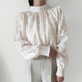 レースシアータートルネックブラウス | Doux Belle  | 詳細画像11 