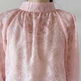 レースシアータートルネックブラウス | Doux Belle  | 詳細画像21 