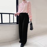 レースシアータートルネックブラウス | Doux Belle  | 詳細画像9 