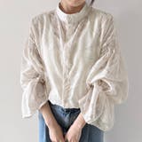 ベルスリーブシアーブラウス | Doux Belle  | 詳細画像1 