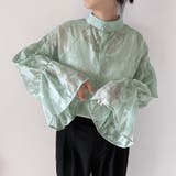 ベルスリーブシアーブラウス | Doux Belle  | 詳細画像10 