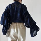 ベルスリーブシアーブラウス | Doux Belle  | 詳細画像16 