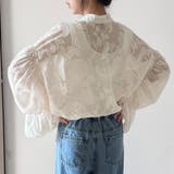 ベルスリーブシアーブラウス | Doux Belle  | 詳細画像4 