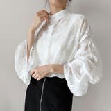 ベルスリーブシアーブラウス | Doux Belle  | 詳細画像5 