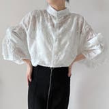 ベルスリーブシアーブラウス | Doux Belle  | 詳細画像6 