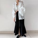 ベルスリーブシアーブラウス | Doux Belle  | 詳細画像8 