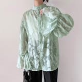 ベルスリーブシアーブラウス | Doux Belle  | 詳細画像9 