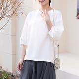 七分袖ボリュームスリーブカットソー | Doux Belle  | 詳細画像6 