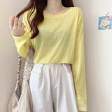 2typeラウンドネックシアートップス | Doux Belle  | 詳細画像12 