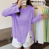 2typeラウンドネックシアートップス | Doux Belle  | 詳細画像20 