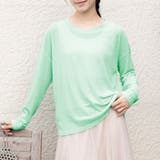 2typeラウンドネックシアートップス | Doux Belle  | 詳細画像26 