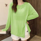 2typeラウンドネックシアートップス | Doux Belle  | 詳細画像28 