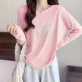 2typeラウンドネックシアートップス | Doux Belle  | 詳細画像3 