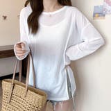 2typeラウンドネックシアートップス | Doux Belle  | 詳細画像44 