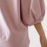 コットン素材シンプルボリュームスリーブカットソー | Doux Belle  | 詳細画像31 