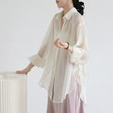 シフォンシアーシャツ | Doux Belle | 詳細画像1