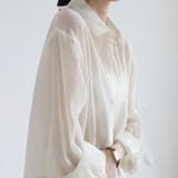 シフォンシアーシャツ | Doux Belle | 詳細画像4