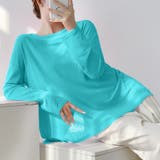 前後2way仕様ラウンドネックシアーカットソー | Doux Belle  | 詳細画像17 