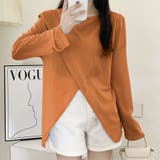 前後2way仕様ラウンドネックシアーカットソー | Doux Belle  | 詳細画像20 