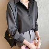 タック袖ベーシックシャツ | Doux Belle  | 詳細画像14 