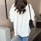 タック袖ベーシックシャツ | Doux Belle  | 詳細画像6 