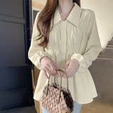 選べる2TYPE！ギャザーブラウス | Doux Belle  | 詳細画像15 