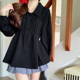 選べる2TYPE！ギャザーブラウス | Doux Belle  | 詳細画像30 