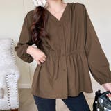 選べる2TYPE！ギャザーブラウス | Doux Belle  | 詳細画像6 