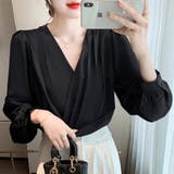 ドレープデザインブラウス | Doux Belle  | 詳細画像10 