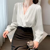 ドレープデザインブラウス | Doux Belle  | 詳細画像2 