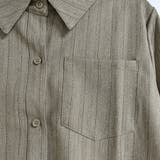 ウエストマークストライプシャツ | Doux Belle  | 詳細画像13 