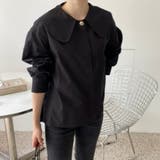 丸襟プリーツブラウス | Doux Belle  | 詳細画像4 