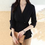 ウエストリボンペプラムブラウス | Doux Belle  | 詳細画像12 