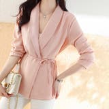 ウエストリボンペプラムブラウス | Doux Belle  | 詳細画像2 