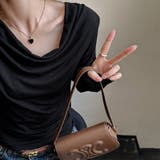 ドレープネックストレッチトップス | Doux Belle  | 詳細画像12 