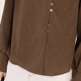 アシメボタン×バックタックブラウス | Doux Belle  | 詳細画像12 