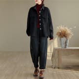 ウール調シャツジャケット | Doux Belle | 詳細画像10