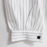 ストライプ柄ボウタイブラウス | Doux Belle  | 詳細画像14 