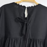 レース裾付きパフスリーブブラウス | Doux Belle  | 詳細画像11 