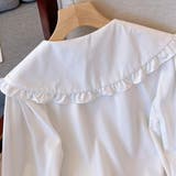 ラッフル襟ブラウス レディース トップス | Doux Belle  | 詳細画像17 