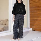 モモンガシルエットドロップショルダートップス | Doux Belle  | 詳細画像13 