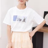 TYPE1（ホワイト） |  5typeプリントTシャツ | Doux Belle 