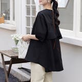 ペプラムテールカットブラウス | Doux Belle  | 詳細画像5 