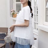 シアーチュールカットソー | Doux Belle  | 詳細画像4 