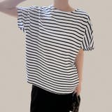 コットン素材シンプル半袖カットソー | Doux Belle  | 詳細画像11 