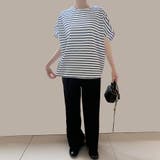 コットン素材シンプル半袖カットソー | Doux Belle  | 詳細画像12 