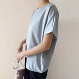 コットン素材シンプル半袖カットソー | Doux Belle  | 詳細画像16 