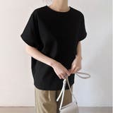 コットン素材シンプル半袖カットソー | Doux Belle  | 詳細画像26 