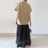 コットン素材シンプル半袖カットソー | Doux Belle  | 詳細画像9 